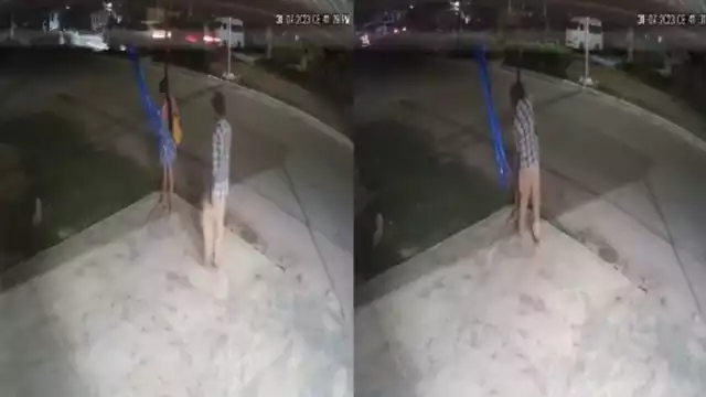 El hombre huyó en una motocicleta hacia Kanasín