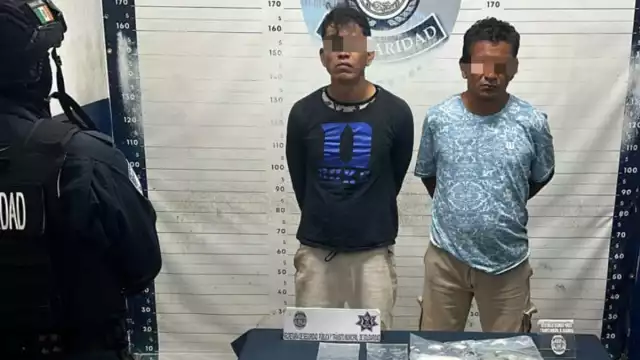 Los dos hombres quedaron a disposición de la Fiscalía antinarcomenudeo