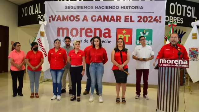 Los candidatos se registraron durante la convocatoria al proceso de selección de Morena