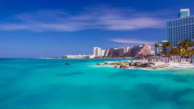 Así luce playa Caracol