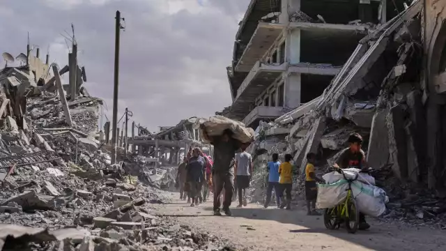 La destrucción se ve y se respira a cada paso en Gaza.