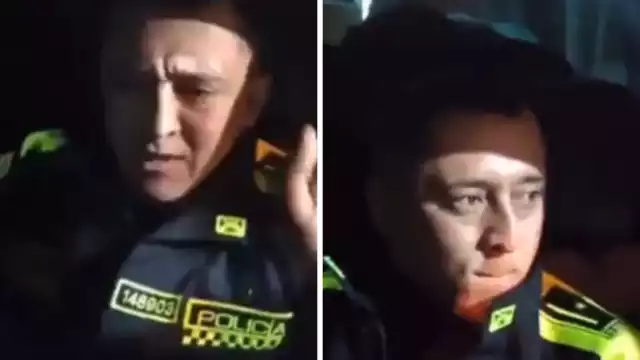 El agente se comió un millón de pesos en billetes