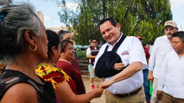 Así se vivió el mitin de Joaquín Díaz Mena en Hocabá