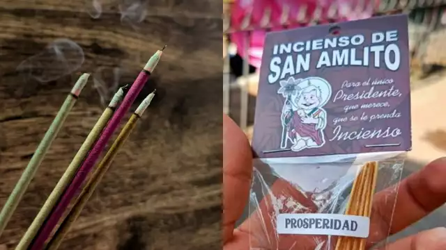 El incienso se vende en 15 pesos la pieza en la CDMX
