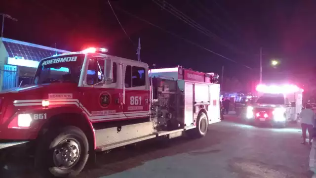 La familia no se encontraba en la casa al momento del incendio