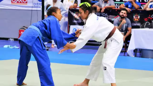 La judoca viene de participar en un campeonato en Canadá