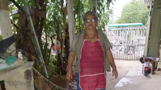 El último apoyo que se le negó fue de piso firme