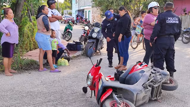 El socorrista valoró a los lesionados e informó que resultaron policontundidos