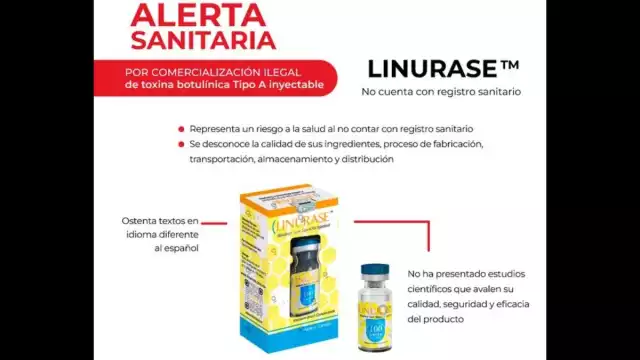 Cofepris emitió una advertencia sobre la circulación y venta no autorizada de Linurase, pues no posee el registro sanitario requerido