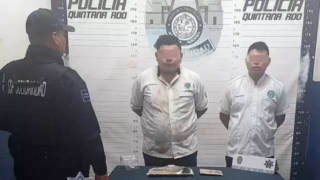 Ambos taxistas fueron puestos a disposición de la Fiscalía