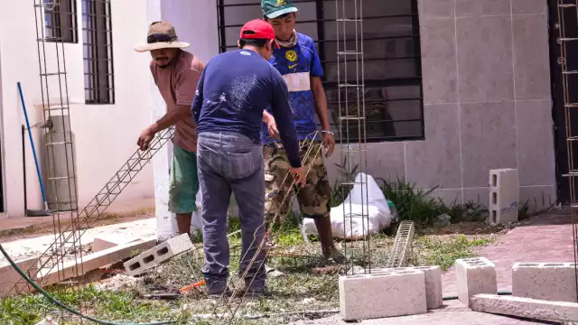 El líder sindical destacó la urgencia de brindar seguridad a los albañiles de Yucatán