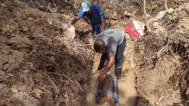 Las colonias se quedaron sin agua desde las primeras horas de este lunes