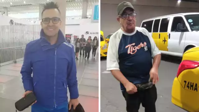 El aeropuerto de la Ciudad de México hizo un reconocimiento al taxista