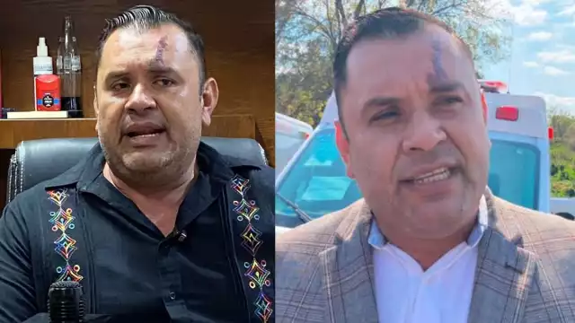 El alcalde estaba acompañado de su hijo en Morelia