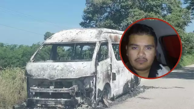 La familia no tiene noticias del hombre desde el lunes que se incendió la camioneta