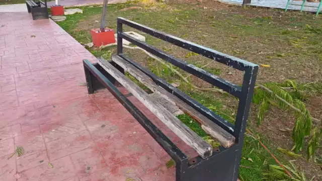 Los colonos recordaron que hace un tiempo atrás, el lugar era vigilado y muy bien atendido