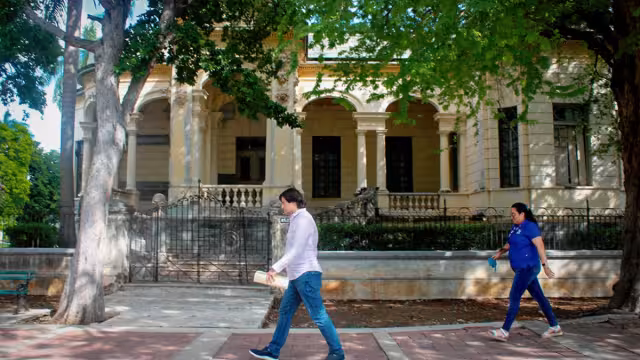 El recinto es sede un banco desde 2012, pero hace 52 años todavía era habitada con normalidad