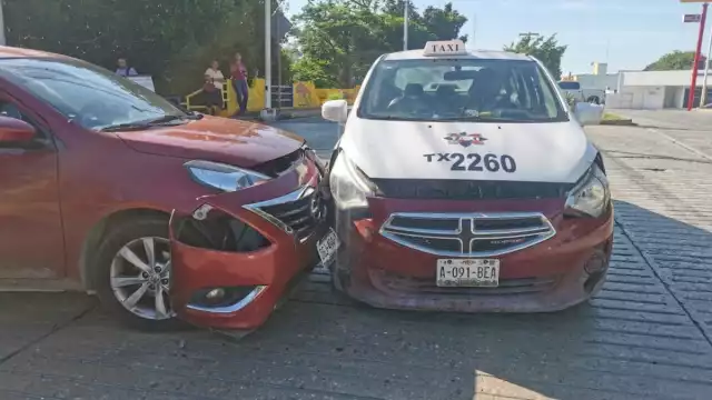 El taxi tenía un pasajero en el momento del accidente