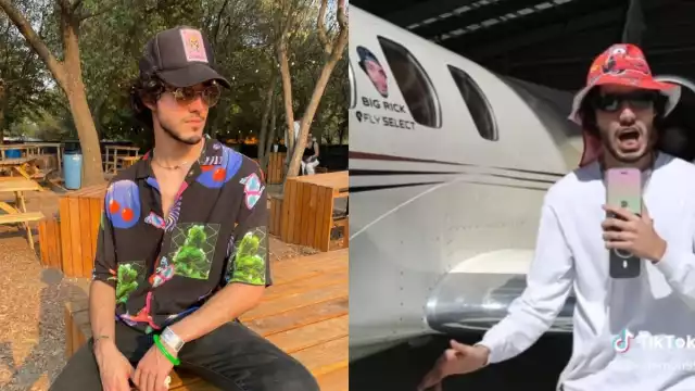 El tiktoker compró un jet privado con sus ganancias al crear contenido