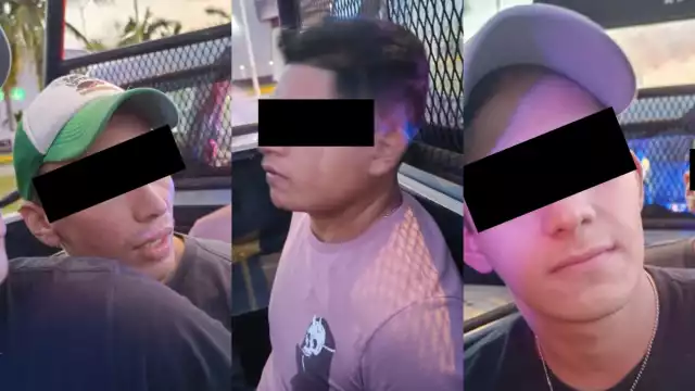 Los tres hombres quedaron a disposición de la Fiscalía de Campeche