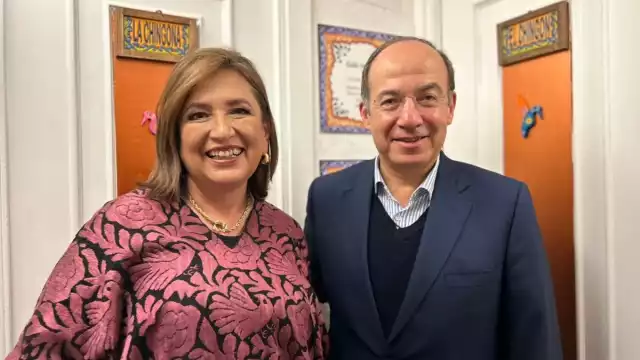 En su visita a España, Xóchitl Gálvez se reunión con el ex presidente Felipe Calderón