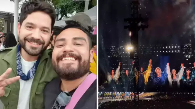 El influencer yucateco aprovechó para tomarse foto y saludar a sus fans