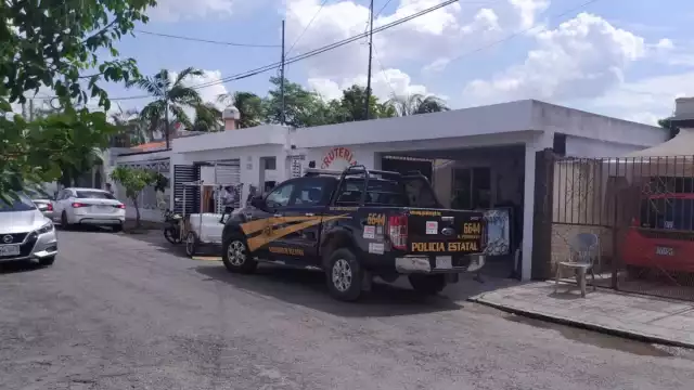 Al lugar llegaron elementos de la SSP y de la FGE Yucatán
