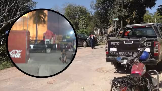 Ciudadanos expusieron que el vehículo ofi cial traslada mobiliario de una taquería todos los días