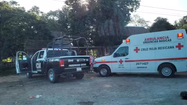 Paramédicos de la Cruz Roja atendieron al hombre de 61 años, pero ya no tenía signos vitales