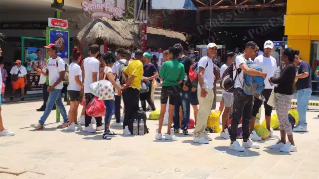 Fueron rescatados el  pasado domingo por el crucero Carnival Paradise