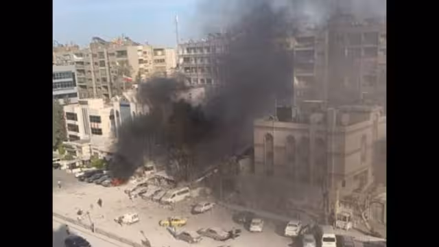 Siria acusó a Israel de atacar consulado iraní y matar a líder de la Guardia Revolucionaria