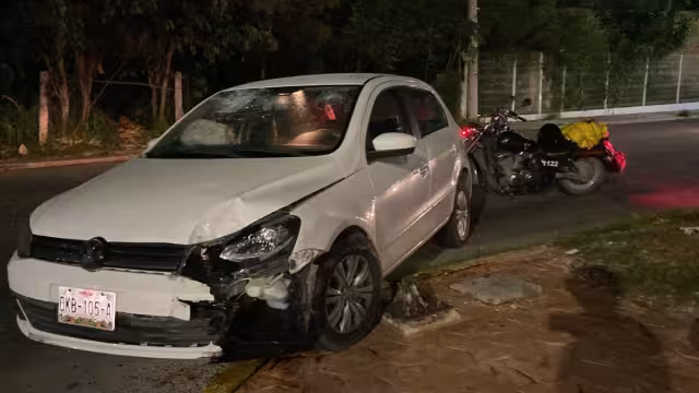 El saldo del accidente fue cerca de los 100 mil pesos
