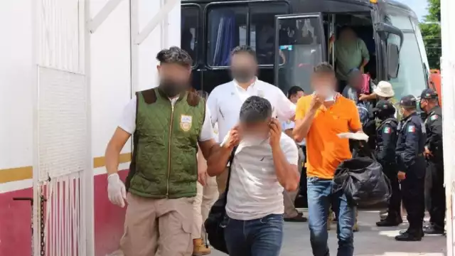 El pasado lunes se rescataron a 57 migrantes indios en Cancún