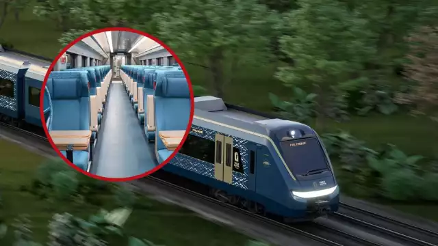 Una de las virtudes de los asientos del Tren Maya es que son reclinables