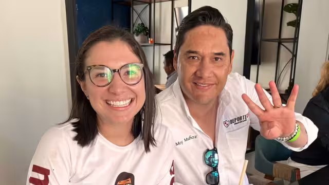 Moisés Muñoz arribó el pasado viernes al Aeropuerto Internacional de Campeche