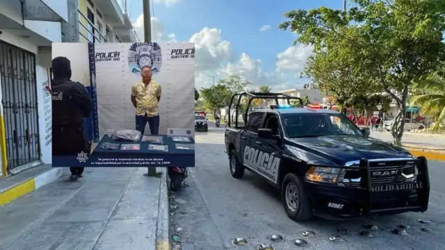 Lo sorprendieron con más de 50 dosis de estupefacientes