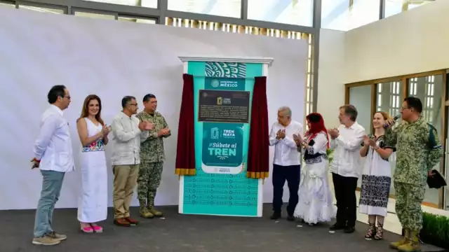 El primer viaje del Tren Maya será de Campeche a Cancún