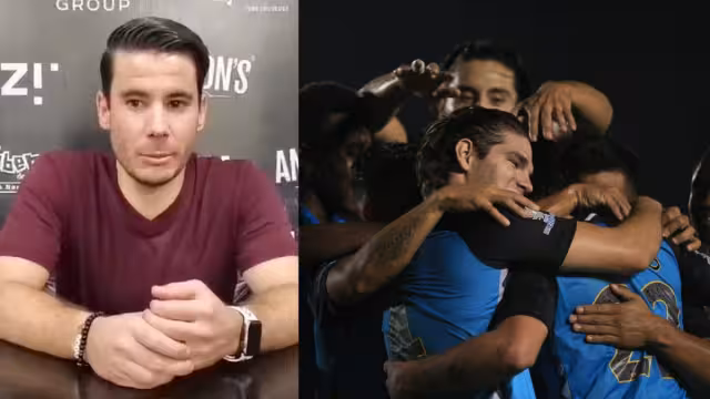 El profesor expresó su entusiasmo con el gran triunfo