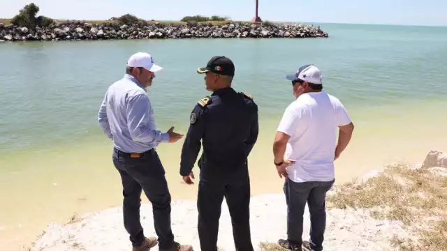 Concluyen labores de dragado en el Puerto de Celestún