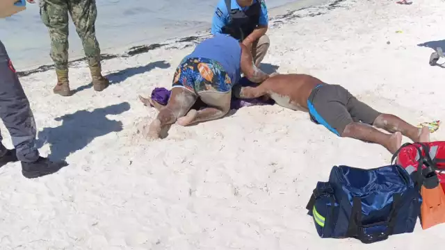 El suceso fue la tarde de este domingo