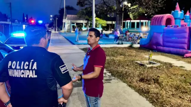 Jesper Jovani Pérez Azamar arribó al parque esta mañana