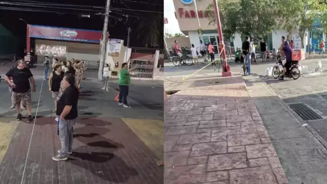 La avenida Quetzalcóatl de Mérida se encuentra bloqueada por vecinos