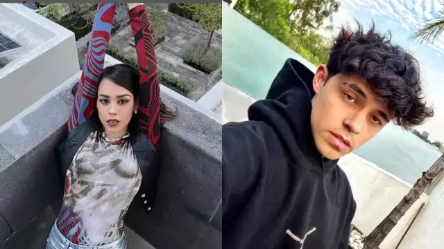 Danna Paola y Alex Hoyer pasaron unas románticas vacaciones en un yate