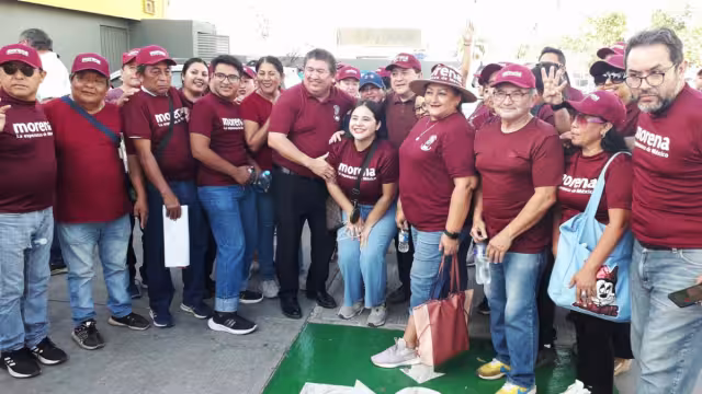 Este lunes el equipo de Morena recorrerá las calles al Poniente de Mérida