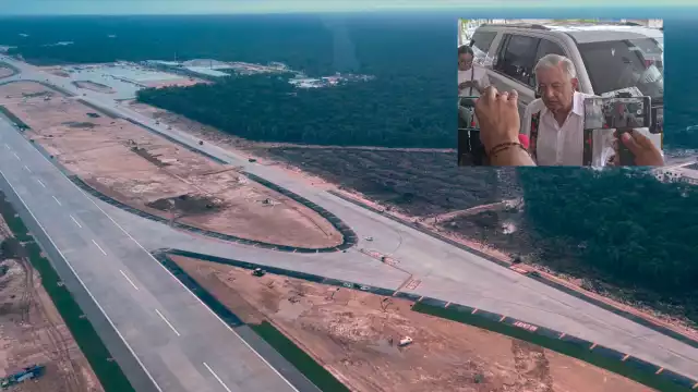 En la gira de supervisión que realiza maquinalmente por Quintana Roo, el Presidente de la República se mostró confiado en el progreso que llevan los trabajos.