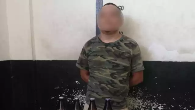 Detuvieron a un sujeto en la zona Oriente por violar la Ley Seca establecida