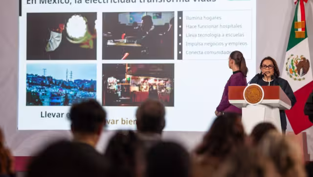 Emilia Esther Calleja Alor, directora de la Comisión Federal de Electricidad (CFE)