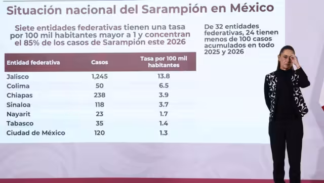 Las autoridades recordaron que el sarampión es una de las enfermedades virales más transmisibles