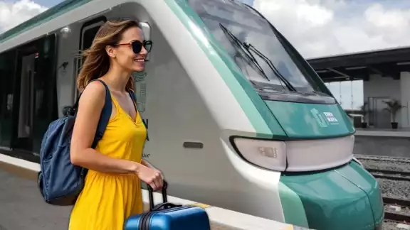 Viajar en Tren Maya es accesible y más cómodo que en autobús Viajar en Tren Maya es accesible y más cómodo que en autobús