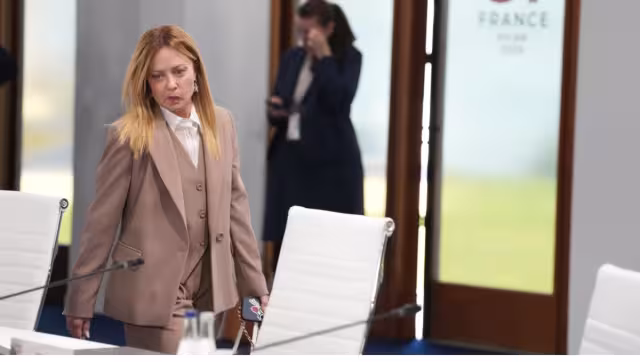Giorgia Meloni, primera ministra de Italia